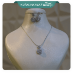 نیم ست طرح جواهر دایره ای ( طرح اتمی)